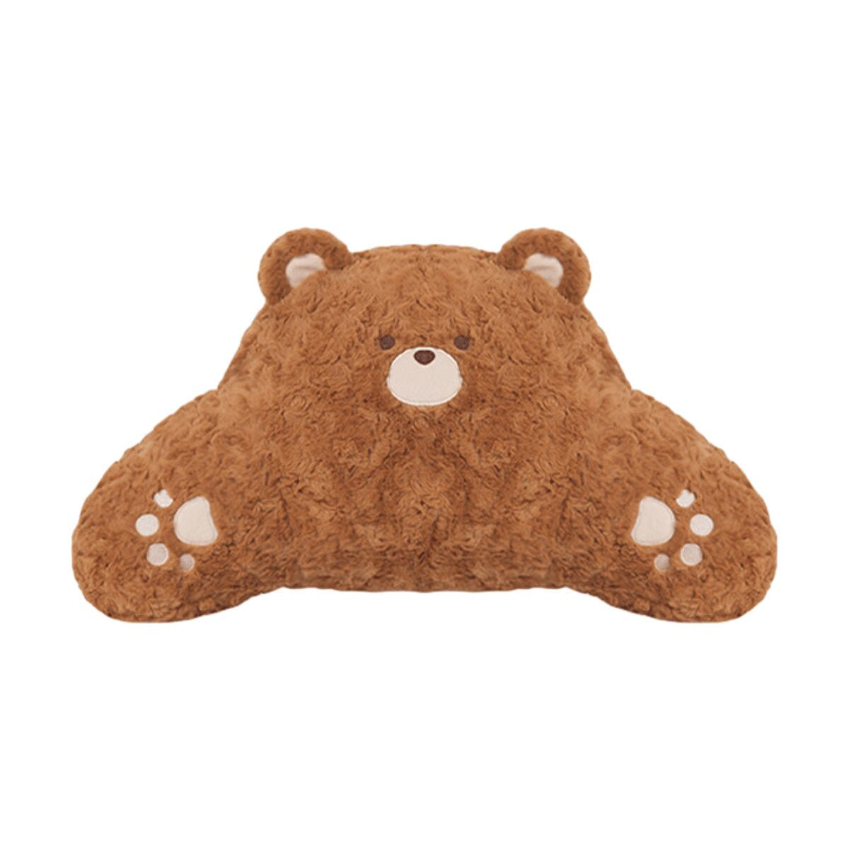 Cartoon Bear Pillow Waist Support – Light Brown 1 count