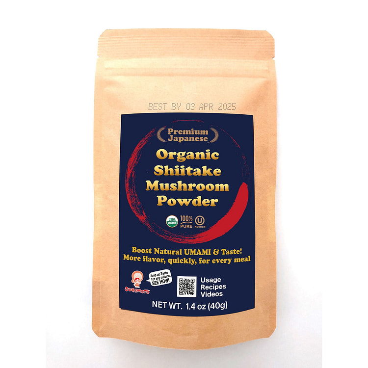 Organic Forest-grown Japanese Shiitake Powder 40g