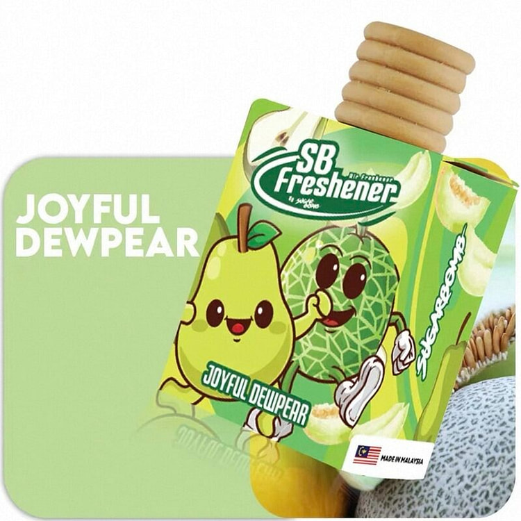 Car Fruit-Scented Diffuser  Pear & Cantaloupe 1 count