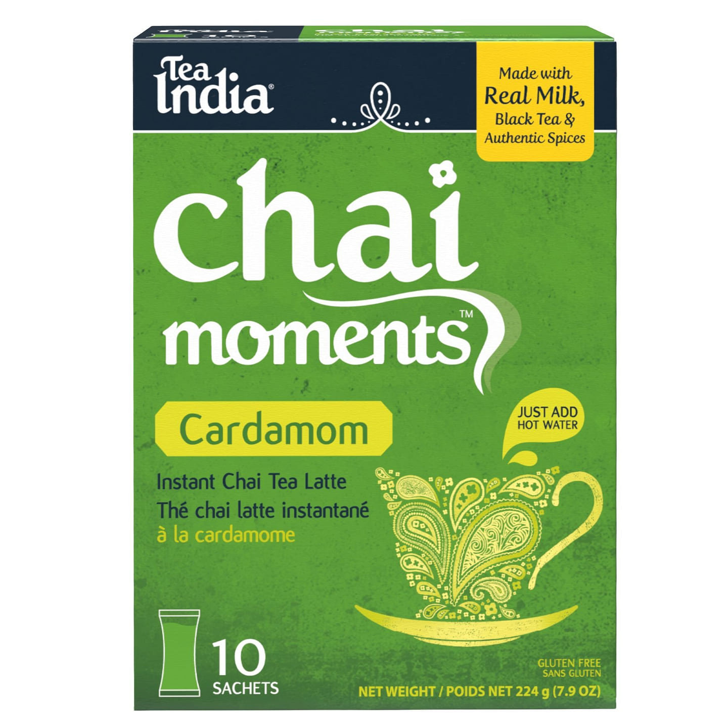 Chai Moments Cardamom Instant Tea Latte 1 each