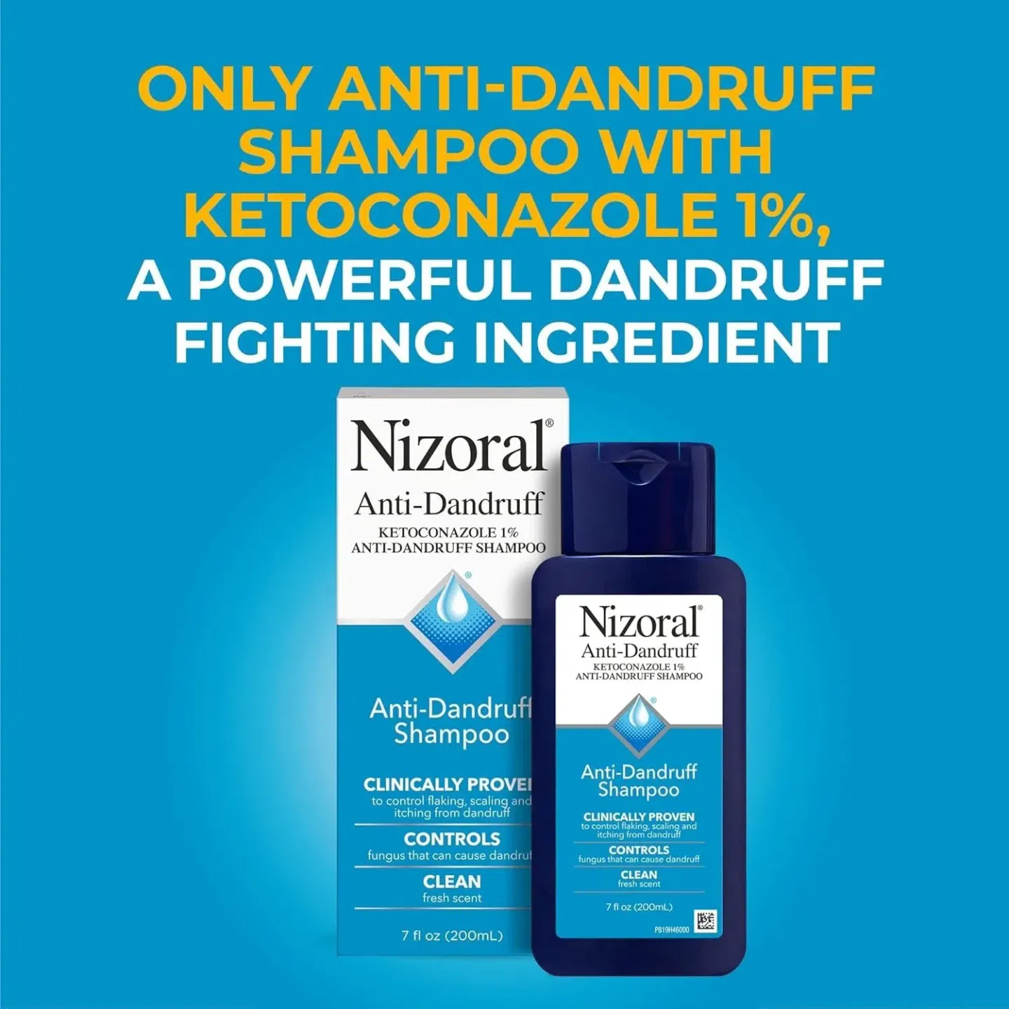Nizoral Anti-Dandruff Shampoo with 1% Ketoconazole 1 pack