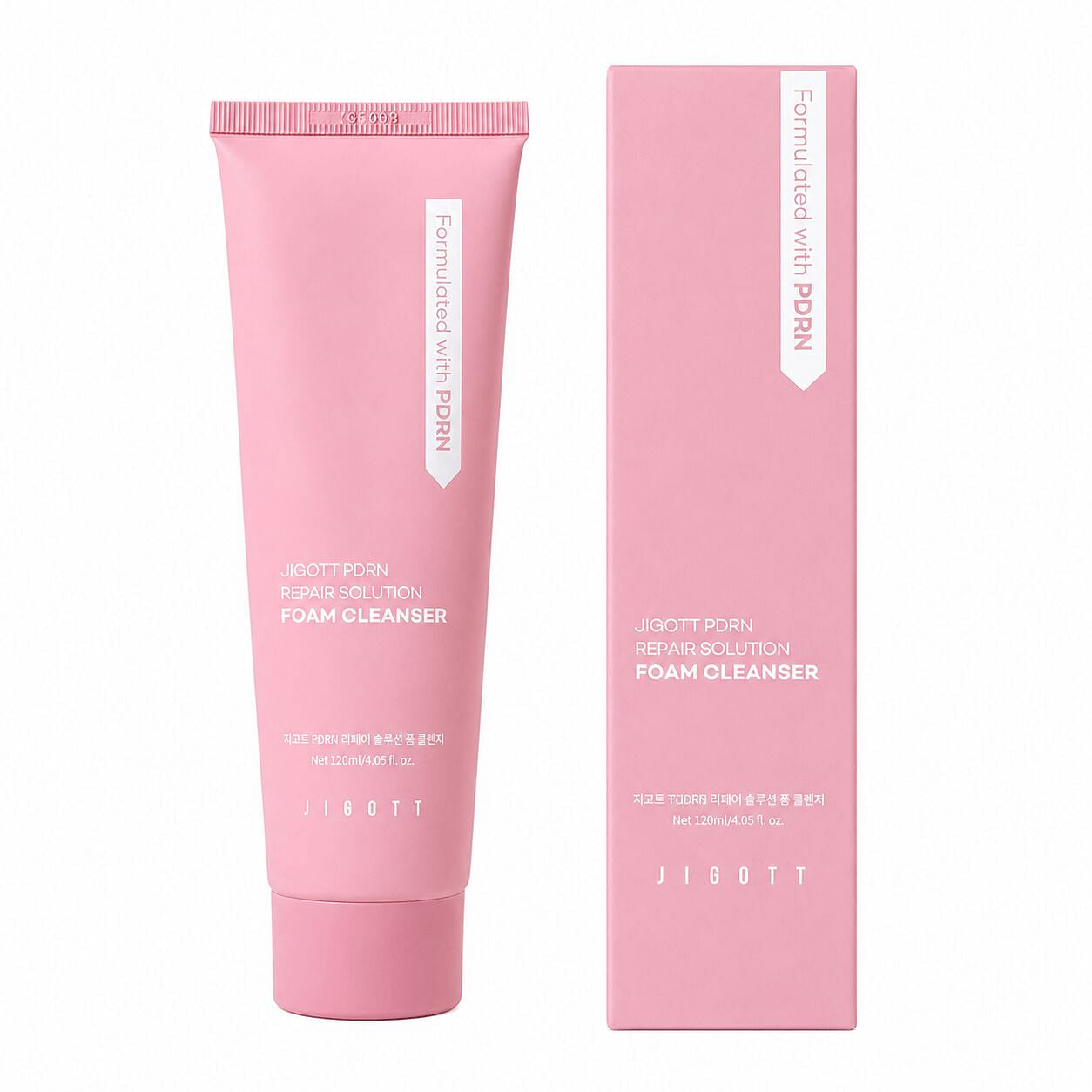 JIGOTT PDRN Repair Solution Foam Cleanser 120ml 4.05 fl.oz