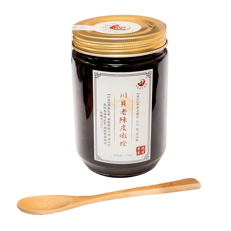 Tea Room Stewed Orange Peel w/ Fritillaria Cirrhosa & Old Tangerine Peel 570g 1 個