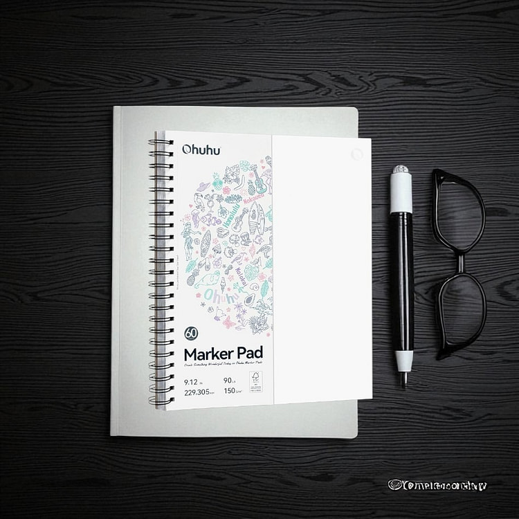 Ohuhu马克笔素描本60张229mmx305mm 705 克
