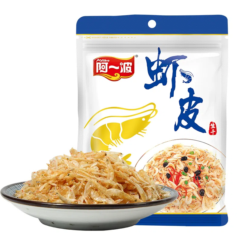 A wave of raw dried shrimp skin *1 bag 50 g
