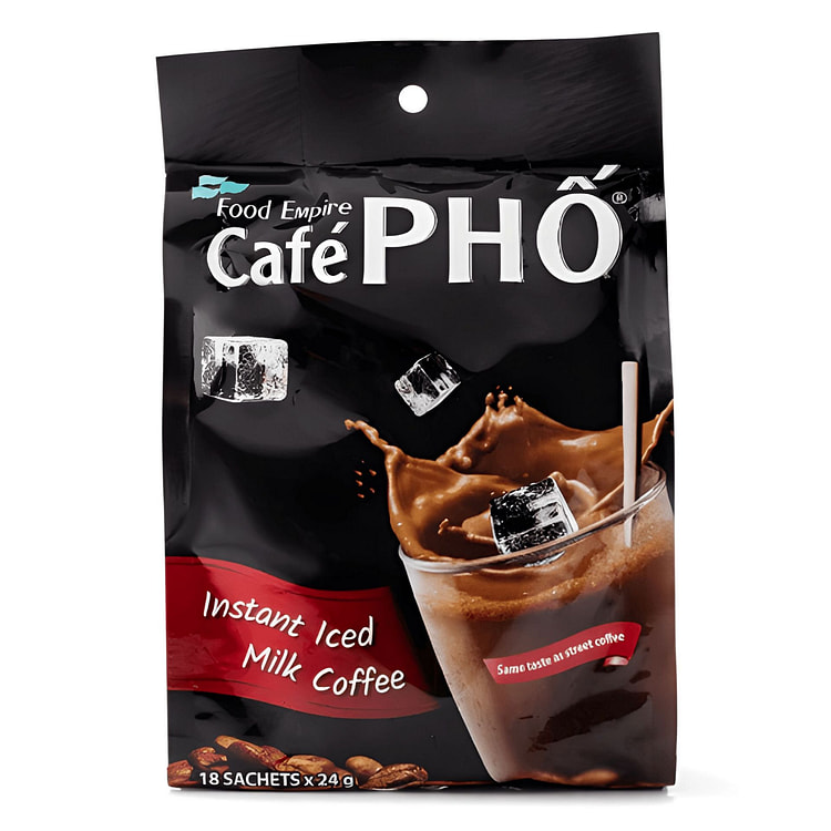 Cafe Pho Instant Iced Milk Coffee 18x24g (432g)