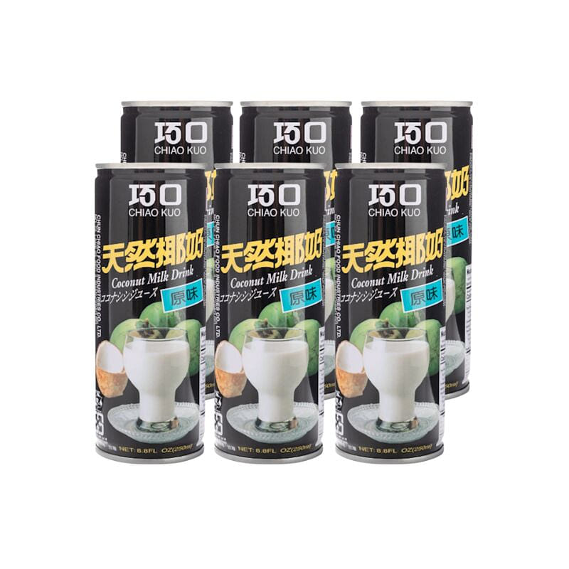 Chiao Kuo Coconut Milk Drink, Original flavor 250 ml pack of 6 1 each