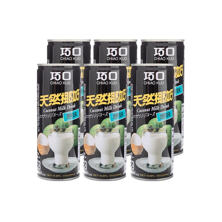 巧果椰奶饮料，原味 250 毫升 6 包