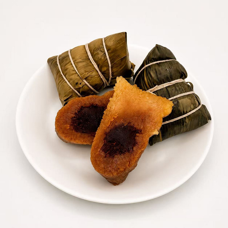 手工豆沙粽 3 个