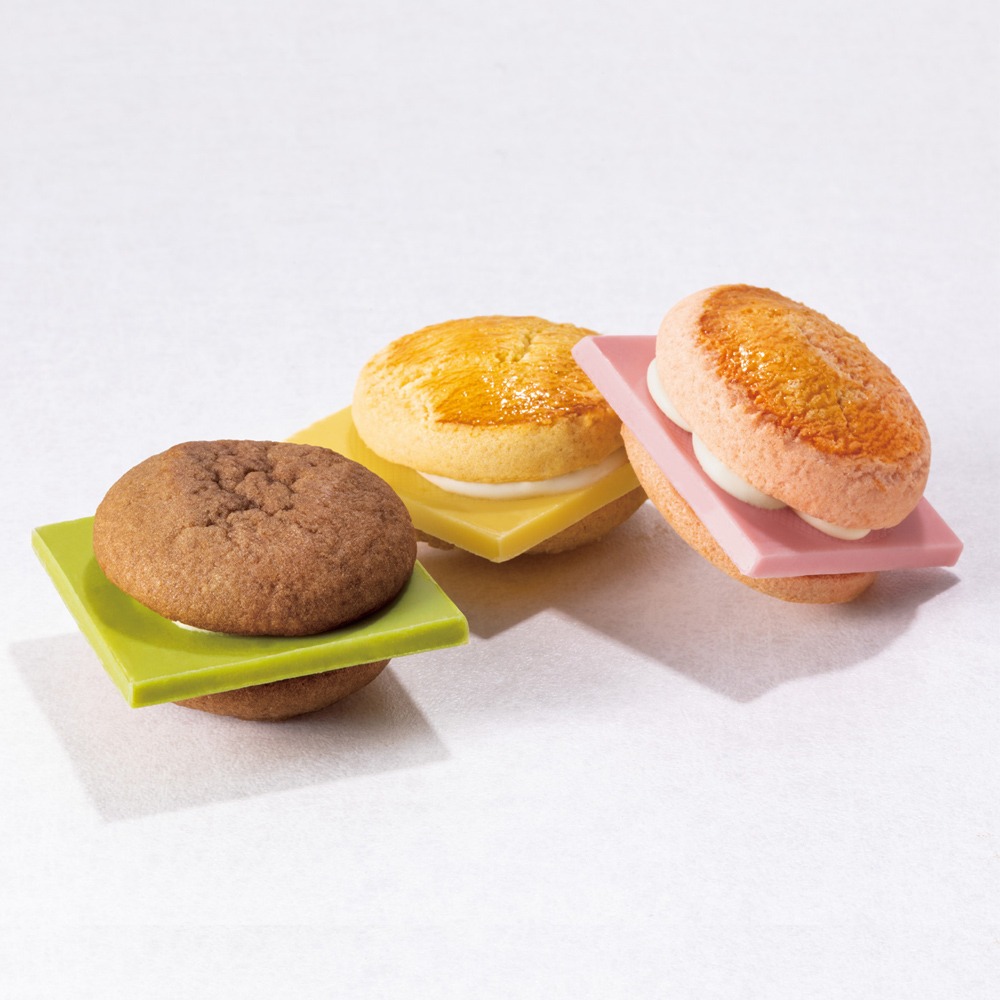 CAPTAIN SWEETS BURGER キャプテンチーズ・スイーツバーガー・3種風味