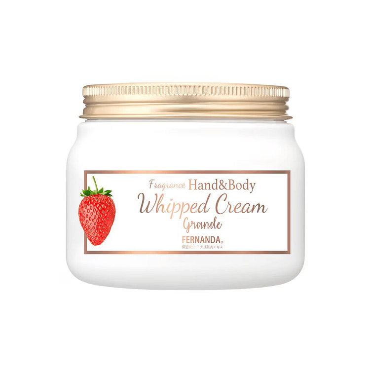フレグランスハンド＆ボディホイップクリーム グランデ（イチゴ） 1 個