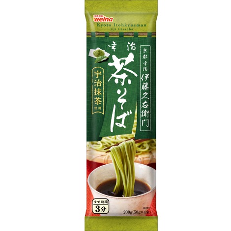 日清 伊藤久右衛門 宇治茶そば 200g 1 個