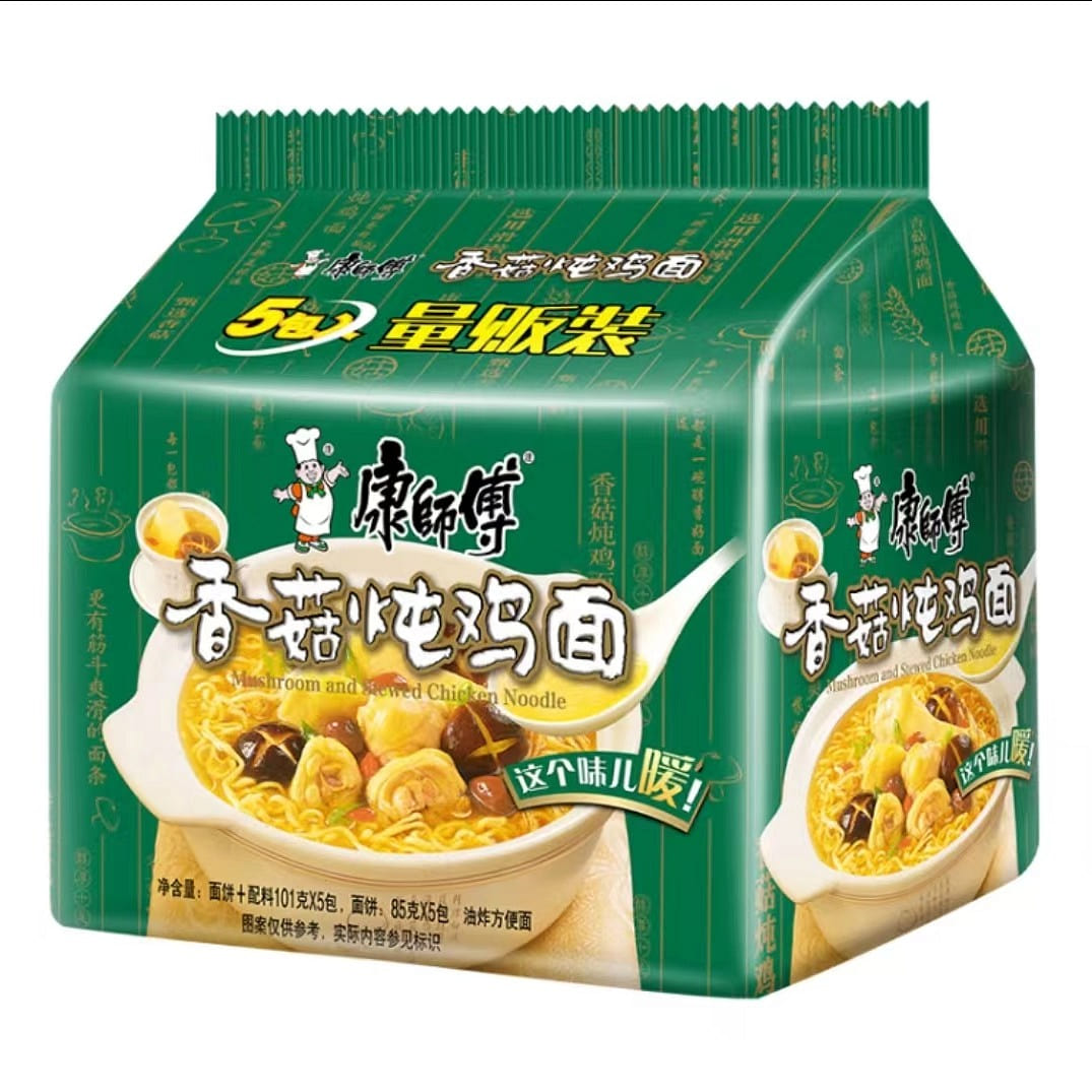 Master Kong 5 Buns (Braised Chicken with Mushroom) 505 g