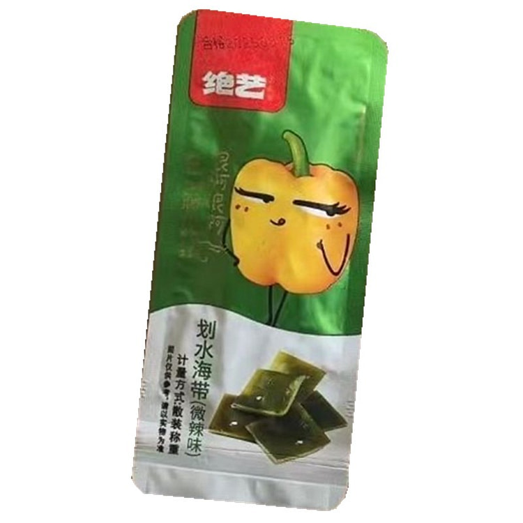 绝艺香辣海带片10包卤味素食海带丝下饭菜海味零食 16 克*10 包