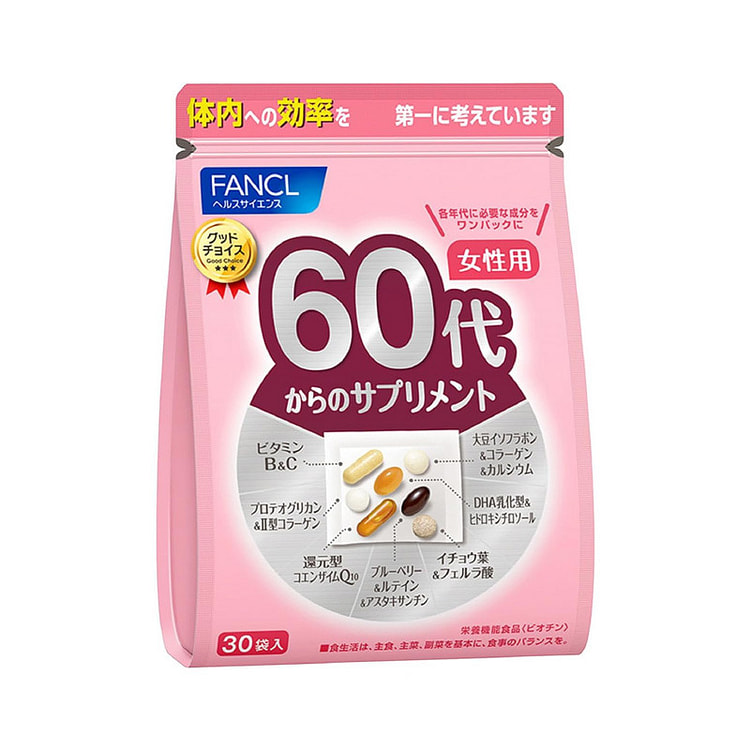 FANCL 芳珂 60代女性综合营养包 30袋 30 份