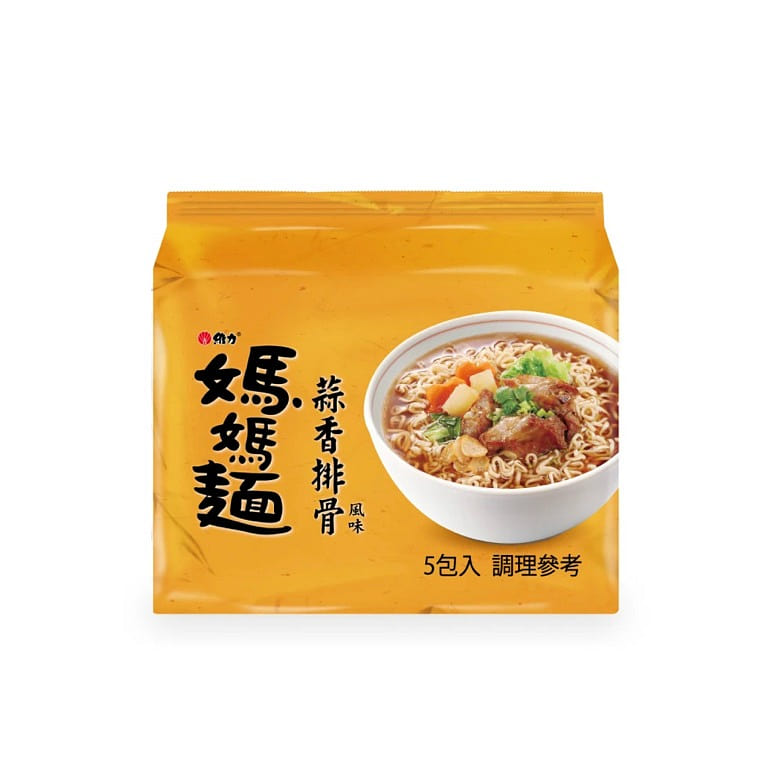 Mama Noodle Garlic Paigu Flavor (pack of 5) 400 g