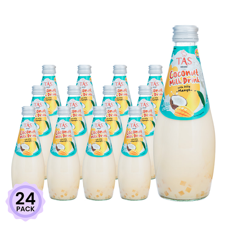 TAS Coconut Milk Drink with Jelly (Mango) 9.8 fl.oz*24 pack