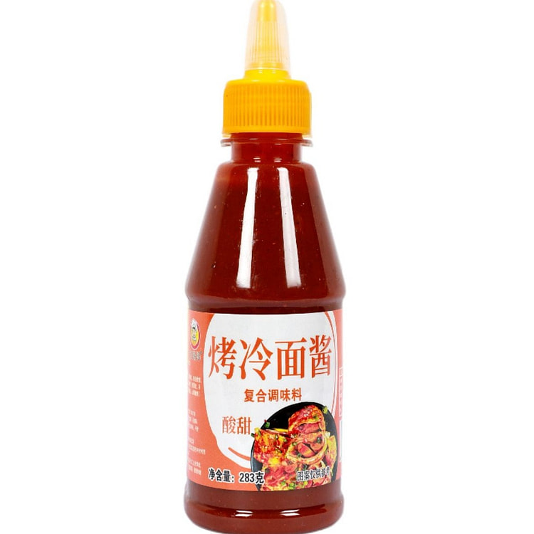宝瑞泽烤冷面酱东北风味酸甜味小吃刷料 283 克