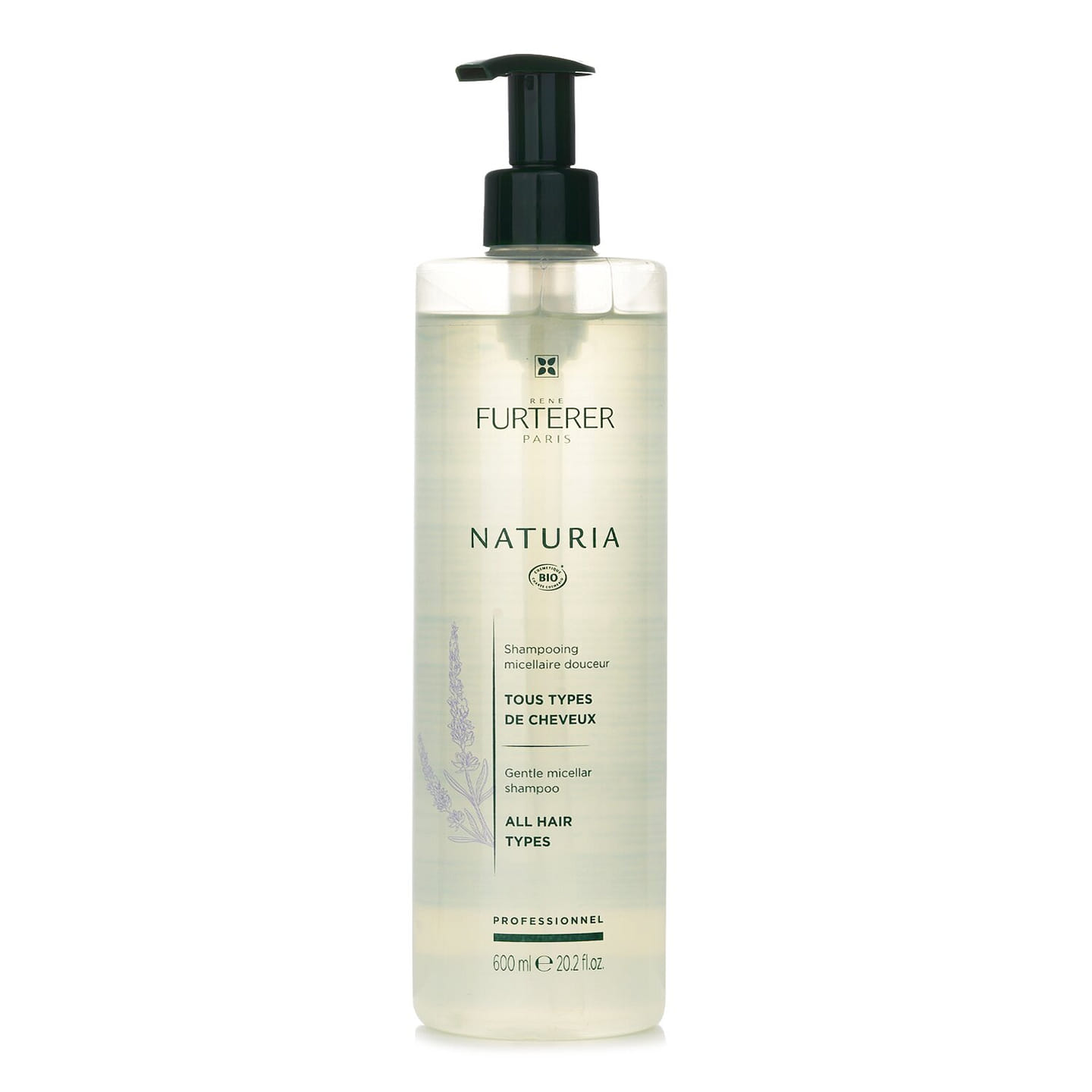 Rene Furterer Naturia Gentle Micellar Professionnel Shampoo (For All Hair Types) 600ml/20.2oz 600 ml
