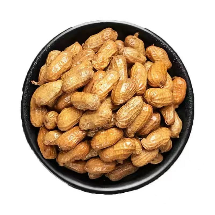 卤汁卤煮花生1包带壳五香盐水花生米下酒菜零食夜宵 500 克