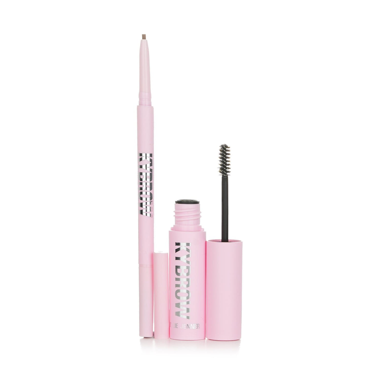 Kylie Cosmetics KyBrow Kit: Brow Gel 5ml + Brow Pencil 0.09g – # 003 Cool Brown 2 bottle