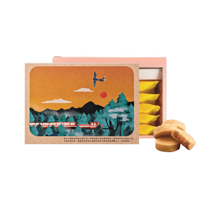 台湾【当季新鲜凤梨制作】山日初- 熟成土凤梨酥