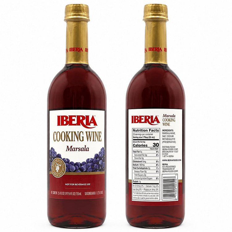 Iberia Marsala Cooking Wine, 25.4 Fl. Oz. 1 bottle