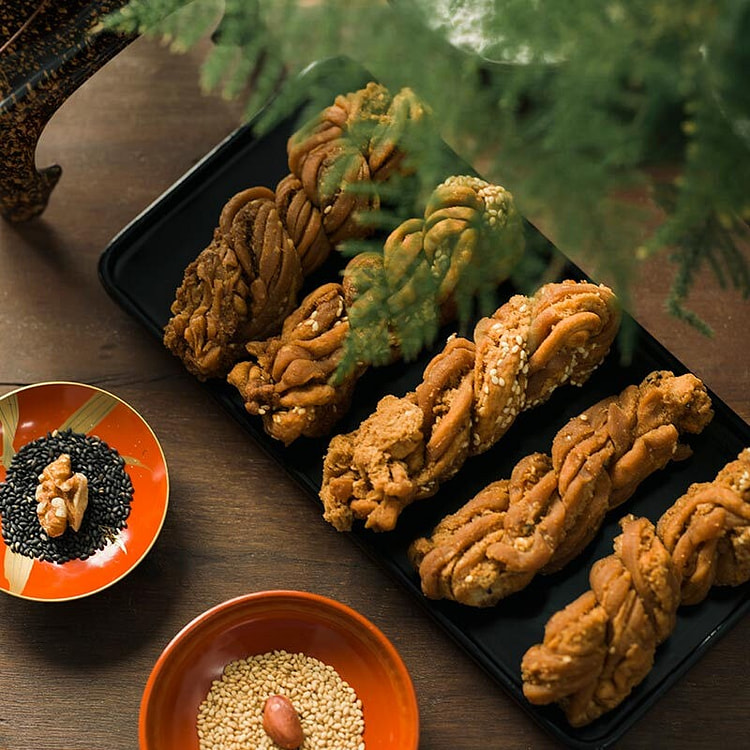 桂發祥十八街多味麻花红金色礼盒500g 天津特产