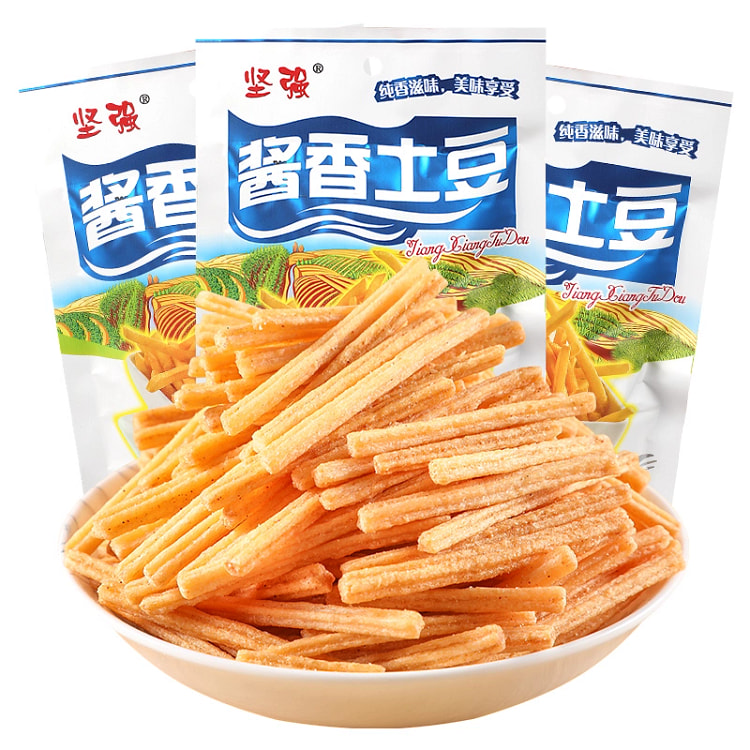 Strong sauce potato fries