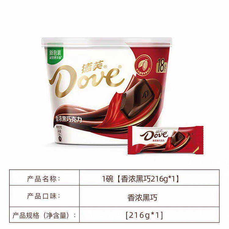 Fragrant dark chocolate 216 g