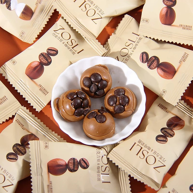 ZOSLI Chocolate Bean Coffee Crispy 250g 250 g