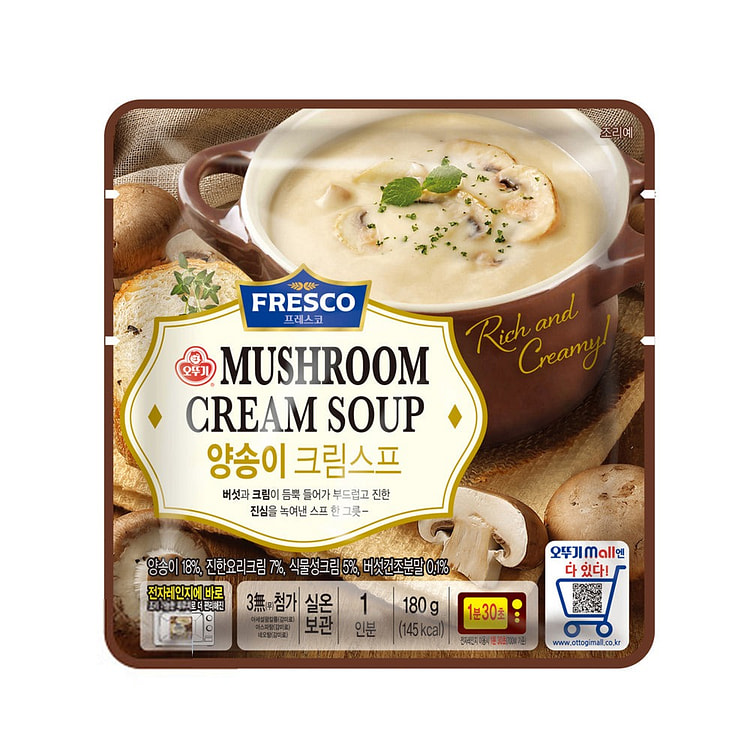 Ottogi Mushroom Cream Soup 180g