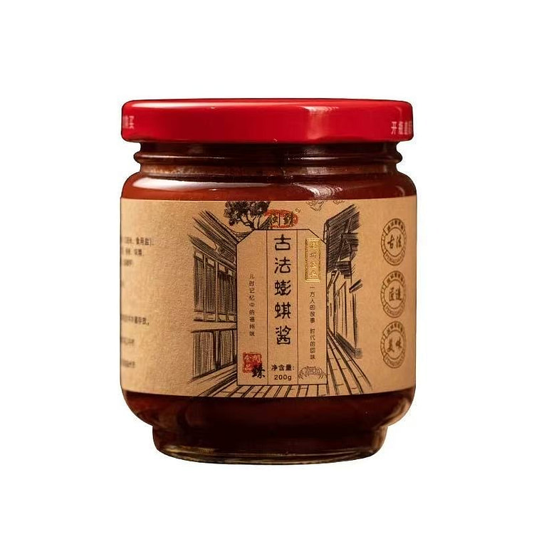福建特产 古法蟛蜞酱 螃蜞酱 海蜇皮海鲜酱200g