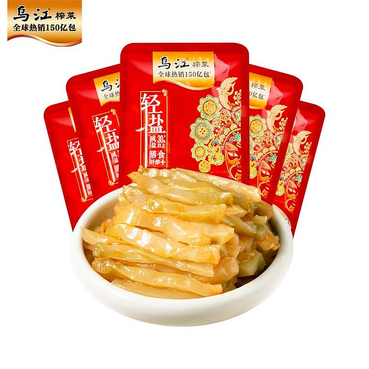 Wujiang Pickled Mustard 30g*5 Small Packs 150 g