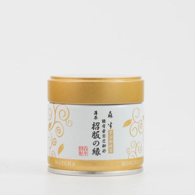森半 宇治抹茶 薄茶 招服の縁 30ｇ 1 缶