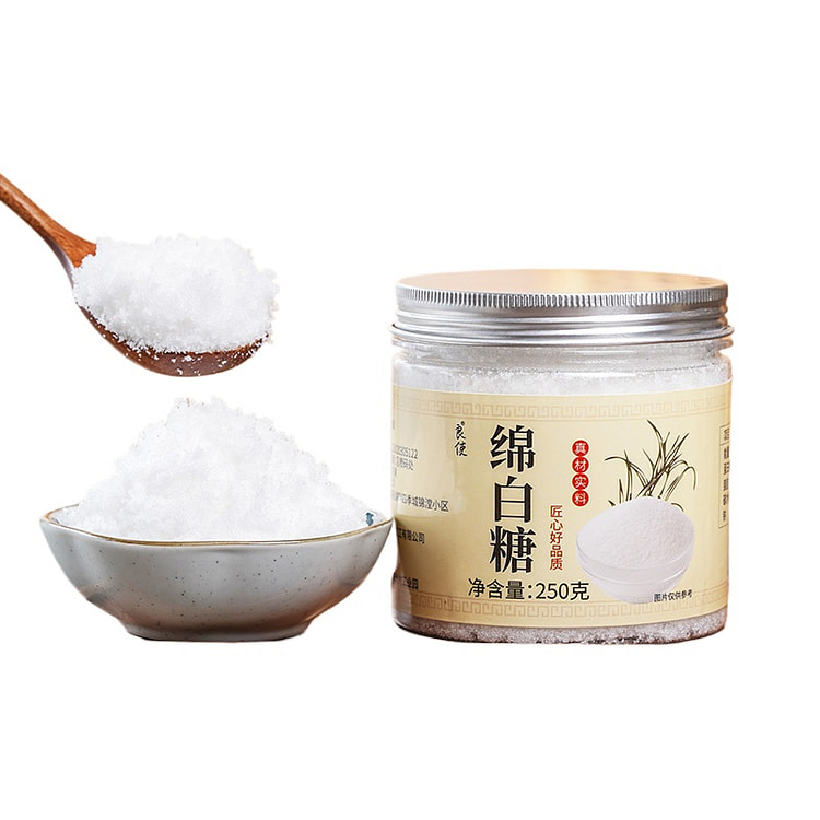 良使 优级绵白糖零卡东北纯正绵白糖250g*1瓶装