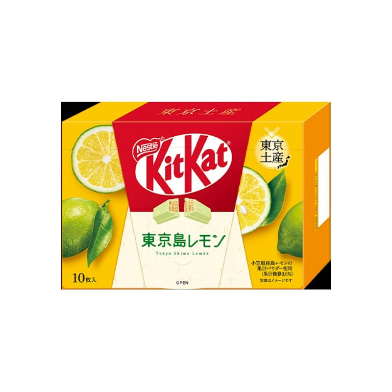 KitKat 东京岛柠檬味威化饼 10枚 1 盒