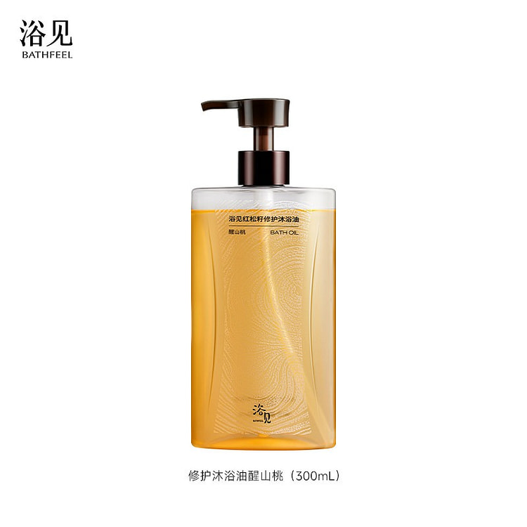 浴见红松籽修护沐浴油 醒山桃 300 液盎司