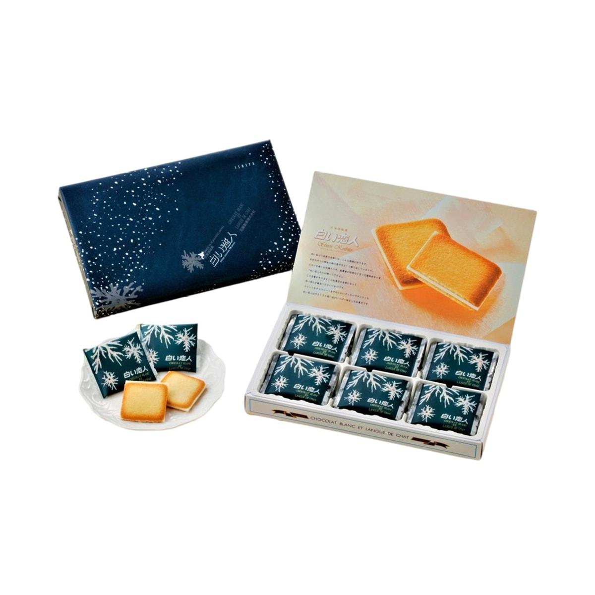 [Japan Direct Mail] ISHIYA White Lover Chocolate Sandwich Biscuit 18pcs