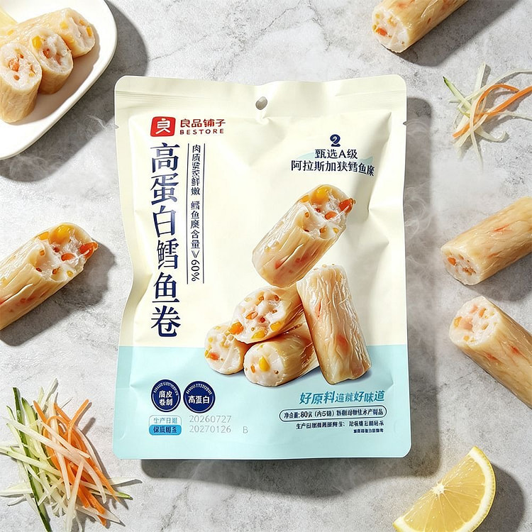 Bestore High-Protein Cod Fish Roll 80g 80 g