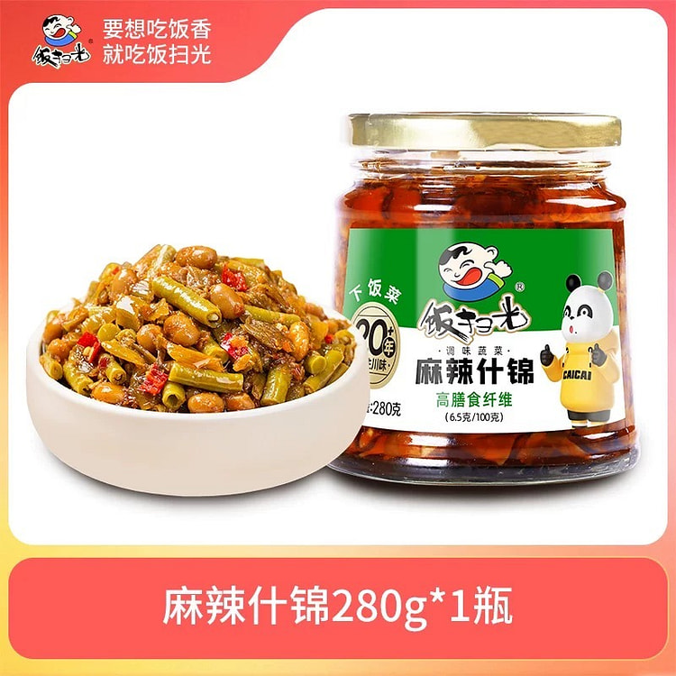 饭扫光即食下饭菜麻辣什锦280g