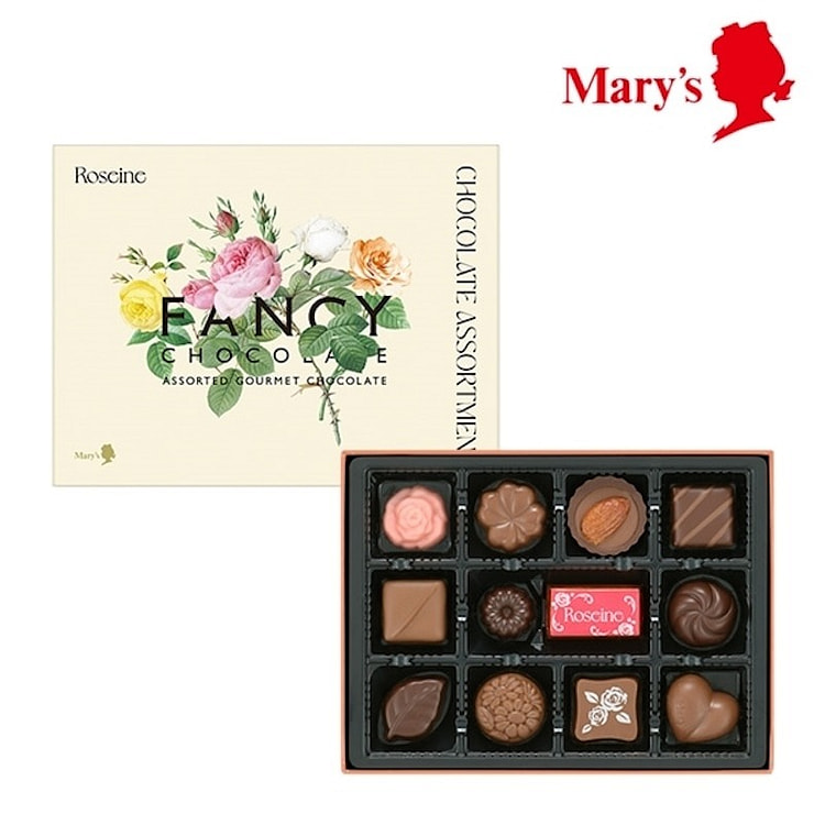 Mary Valentine Day Limited Chocolate Assorted 12pc 1 box