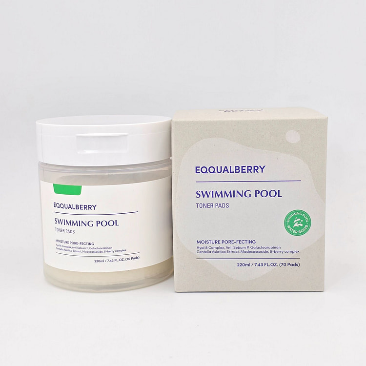 [EQQUALBERRY] Swimming Pool Toner Pads 220 ml