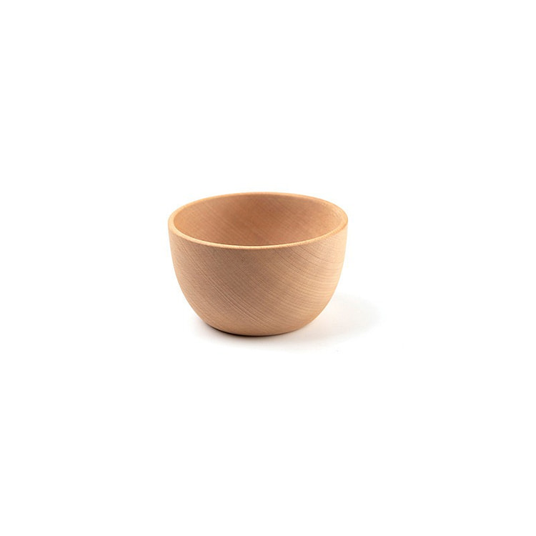 SUMI Artisan-Crafted Beechwood Cup Bowl 10cm