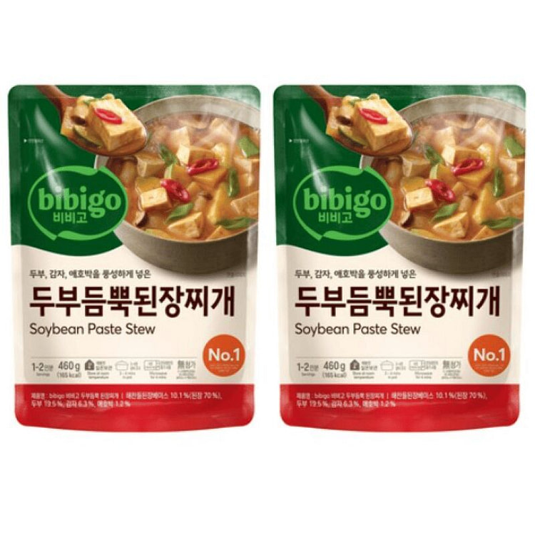 Tofu-rich soybean paste stew 460g, 2 pieces