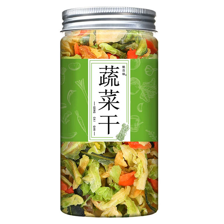 帆白味 混合蔬菜干脱水蔬菜包即食泡面伴侣