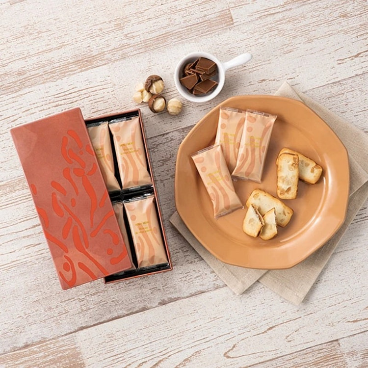 YOKU MOKU 坚果巧克力饼干 16枚入