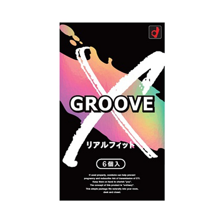 冈本 GROOVE紧密贴合超薄避孕套6个