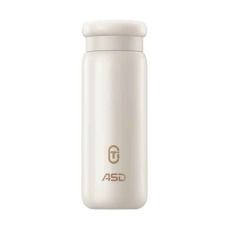 ASD Titanium-Lined Insulated Cup 420ml White 1 count