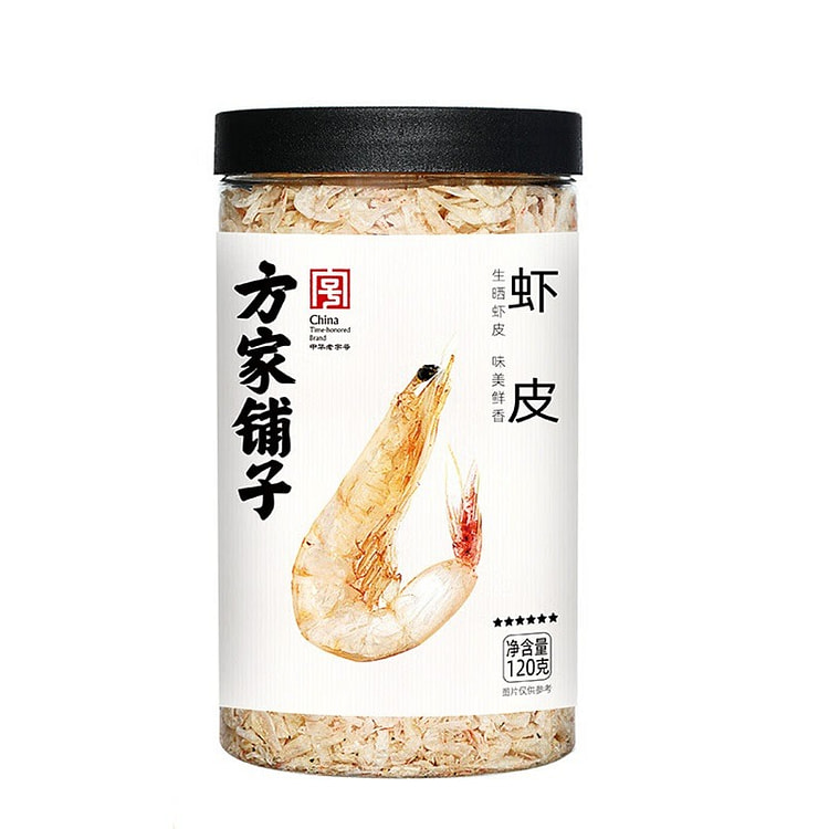 方家铺子 六星淡干虾皮 120 克
